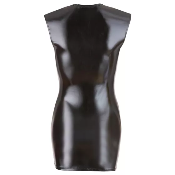 Cottelli - Sleeveless Shiny Party Dress (Black) - L