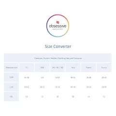 Obsessive Punker - Sheer Black Mini Dress & Thong Set