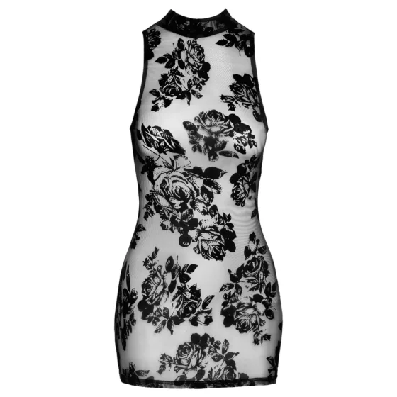 / Noir - Rosy Sleeveless Mini Dress (Black)