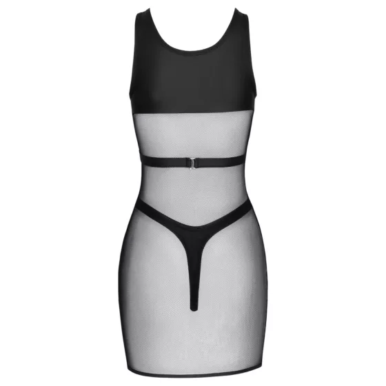 Cottelli - Sheer Party Set (Black) - L