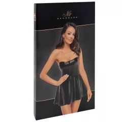 Noir Libido - Matte Mini Dress (Black) - M