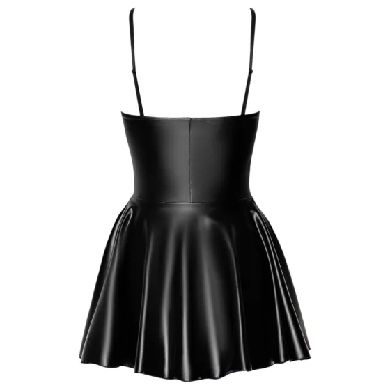 Noir Libido - Matte Mini Dress (Black) - M