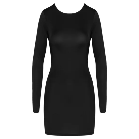 Cottelli - Open-Back Mini Dress (Black) - L