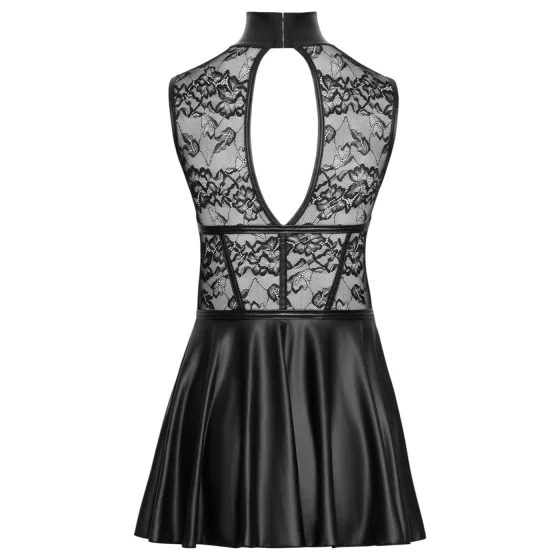 Cottelli - open‑cup lace mini dress (black)