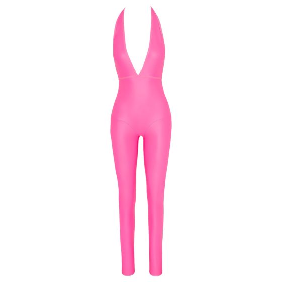 Cottelli Party - Jumpsuit with Deep Back Cutout (Pink)