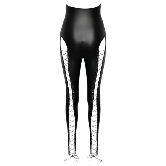 Cottelli Party - Halter Lace-Up Jumpsuit (Black)