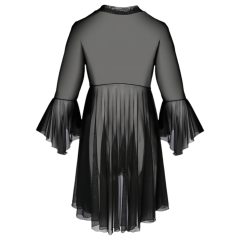 Passion Eco Primula - Black Lace Robe and Thong Set