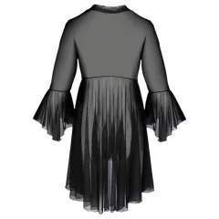 Passion Eco Primula - Black Lace Robe and Thong Set