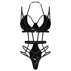 Obsessive Keira - Strappy Bodysuit (Black)