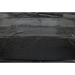 Glossy rubberised sheet - black (160 x 200cm)