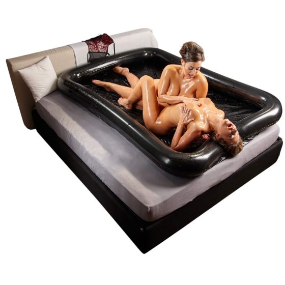 Inflatable Party Pool - Black (140x200cm)