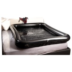 Inflatable Party Pool - Black (140x200cm)