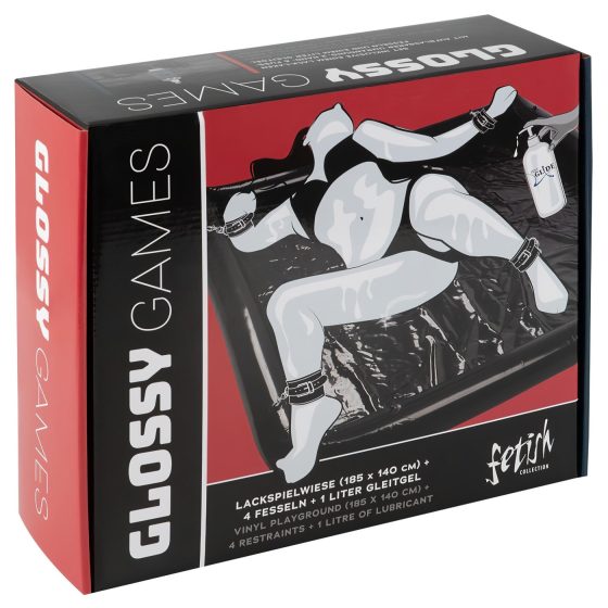 Fetish Glossy Games - Orgy Pool with Cuffs (140x185cm)