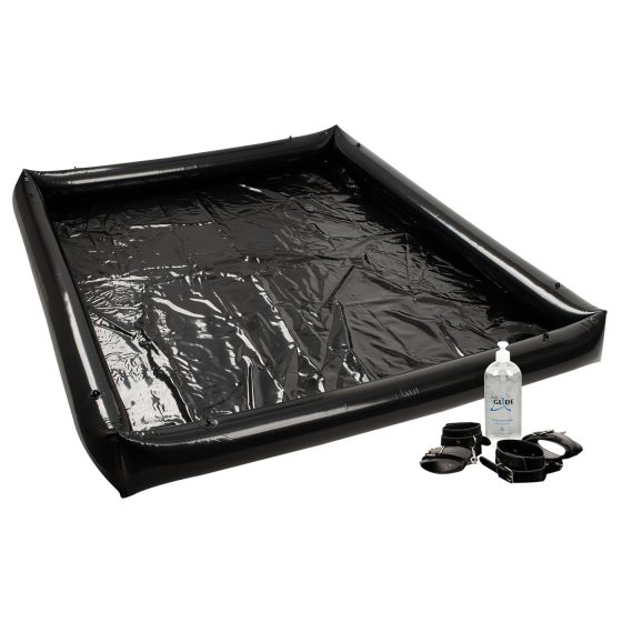 Fetish Glossy Games - Orgy Pool with Cuffs (140x185cm)