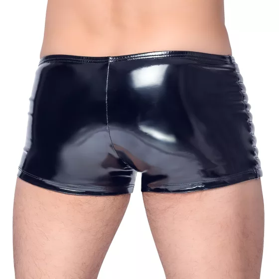 Black Level - Men's Zippered Shorts (Black)