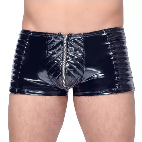 Black Level - Men's Zippered Shorts (Black) - M
