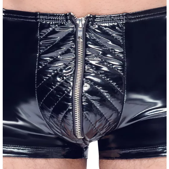 Black Level - Men's Zippered Shorts (Black) - M