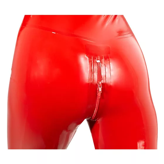 LATEX - Women's Long-Sleeve Jumpsuit (Red) - M