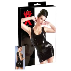 Late X sleeveless mini dress (black)