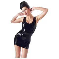 Late X sleeveless mini dress (black)