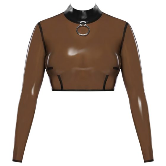 LATEX - transparent latex top (transparent-black)