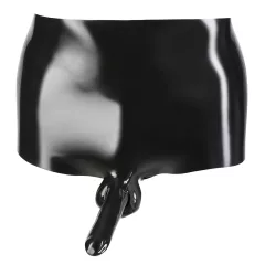 LATEX - Black Boxer & Penis Sleeve Combo