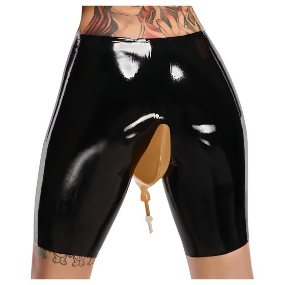 Latex Protective Undergarment with Drainage (Black)