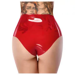 LATEX - Realistic Red Dildo Panties