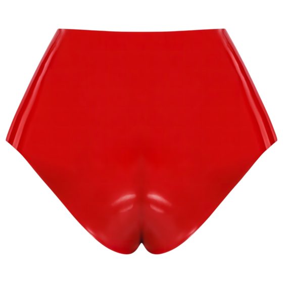 LATEX - Realistic Red Dildo Panties