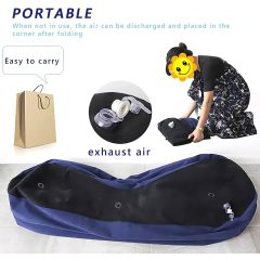 Magic Pillow - Inflatable Love Sofa - Large (Blue)