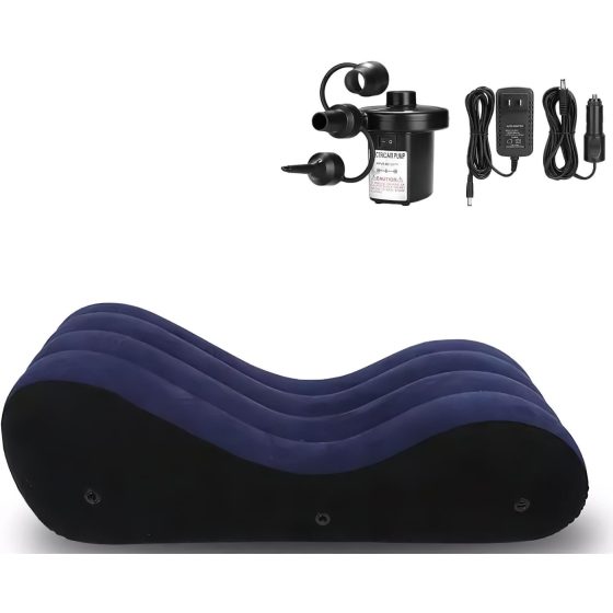 Magic Pillow - Inflatable Love Sofa - Large (Blue)
