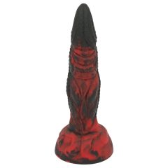 OgazR Hell Dong - Textured Dildo - 20 cm (Red)