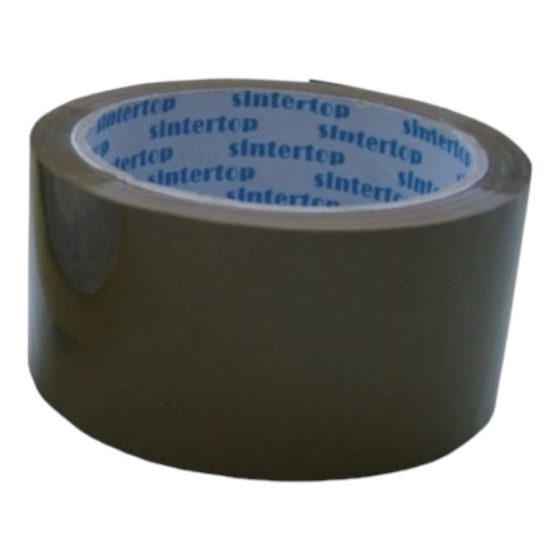 Havana - Brown Adhesive tape, 4,8cm x 60m (pack of 6)