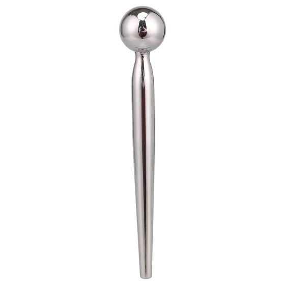 FukR - Metal beaded dilator - 8 cm (silver)