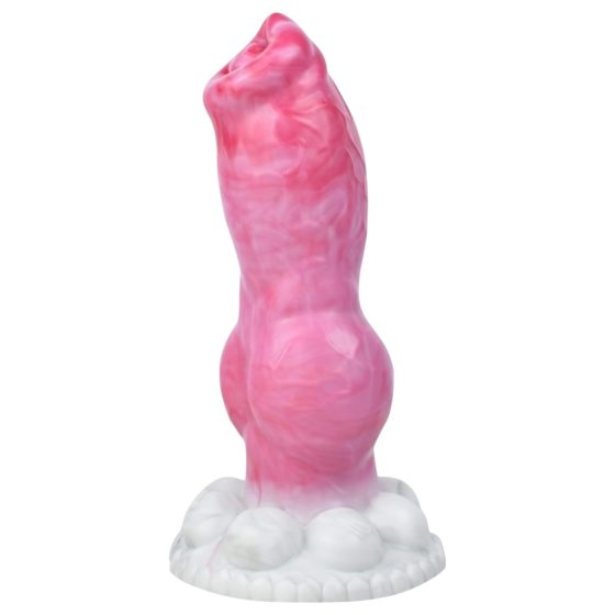 Animalorny Bulldog - Dog-Shaped Dildo - 17cm (Pink)