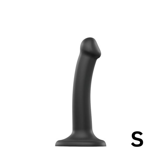 Strap-on-me Dual S - Dual Layer Dildo (Black)
