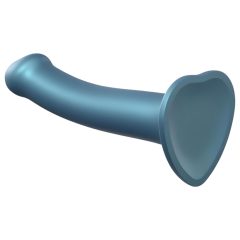   Strap-On-Me Metallic Shine M - Skin-Friendly Dildo (Metallic Blue)