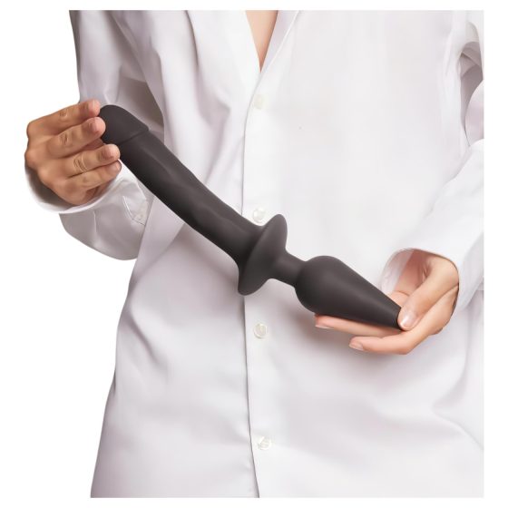 / Strap-on-me Switch Realistic S - 2in1 Silicone Dildo (Black)