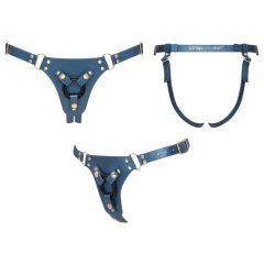 Strap-on-me - Adjustable Strap-on Harness - XS-XXL (Blue)