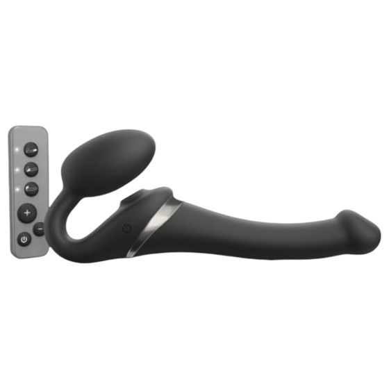 Strap-on-me S - Wearable Airwave Vibrator - (Black)