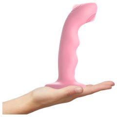 Strap-on-me M - Waterproof Pulsating G-Spot Vibrator (Pink)