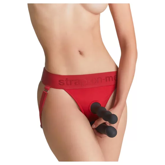Strap-on Me - Adjustable Harness for Dildo (Red, XS-XXL)