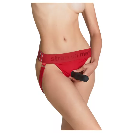 Strap-on Me - Adjustable Harness for Dildo (Red, XS-XXL)