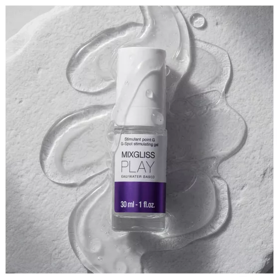 Mixgliss Play - G-spot stimulating lubricant gel for women, fragrance-free (30 ml)