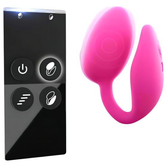 Love to Love Wonderlove - 2in1 Clitoral Vibrator (Pink)