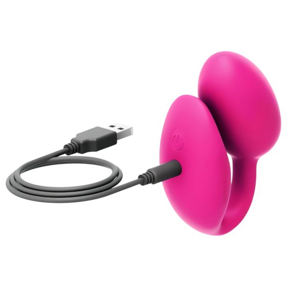 Love to Love Wonderlove - 2in1 Clitoral Vibrator (Pink)
