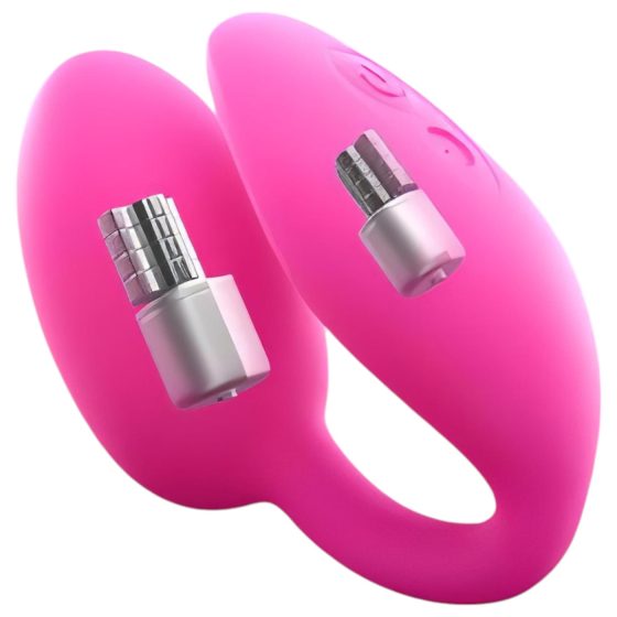Love to Love Wonderlove - 2in1 Clitoral Vibrator (Pink)