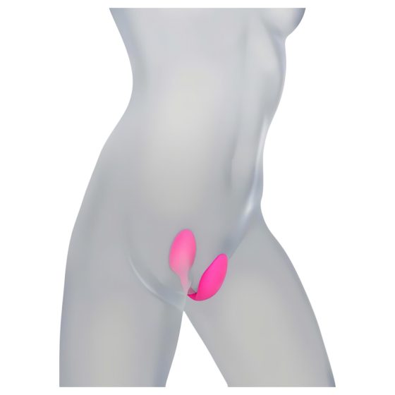 Love to Love Wonderlove - 2in1 Clitoral Vibrator (Pink)