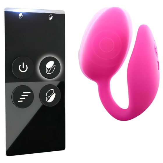 Love to Love Wonderlove - 2in1 Clitoral Vibrator (Pink)