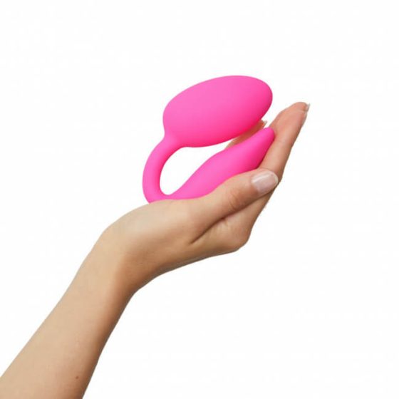 Love to Love Wonderlove - rechargeable 2in1 clitoral vibrator with radio (pink)